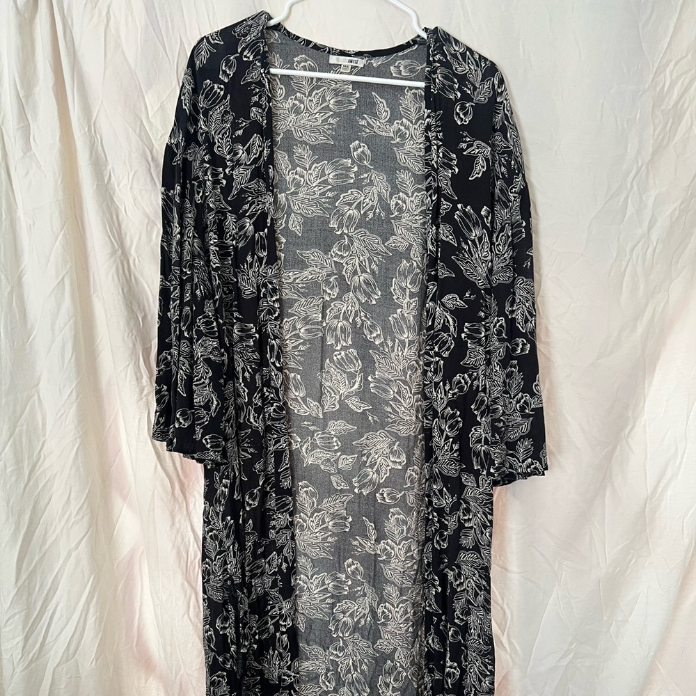 Amuse Society Duster- Blue Floral